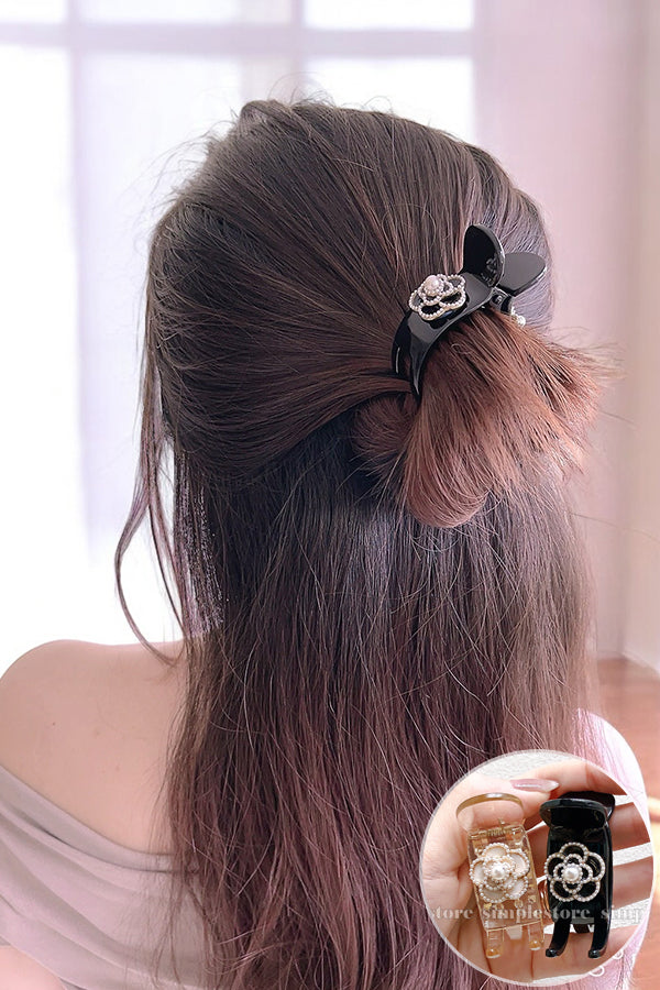 A195 - Càng cua Elegant Retro Camellia haircaught