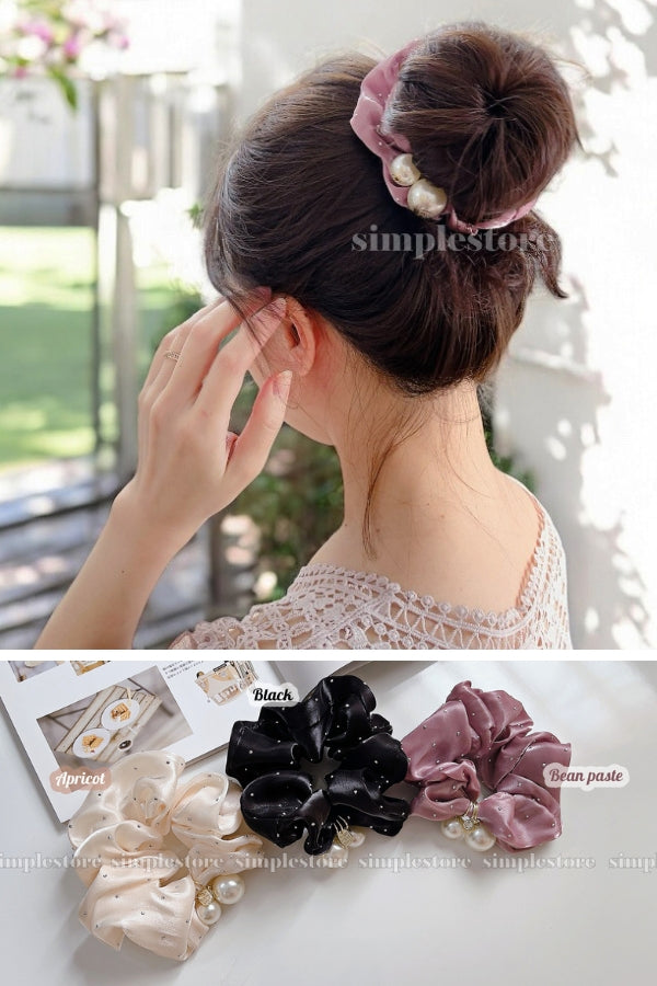 A186 - Dây buộc Delicate light gloss sense silk hair rope
