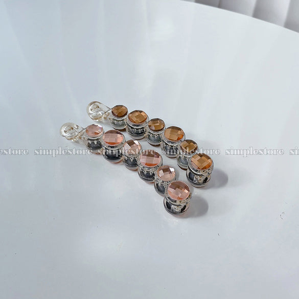 A230 - Cặp dọc Mocha crystal Banana pin (Queen size)