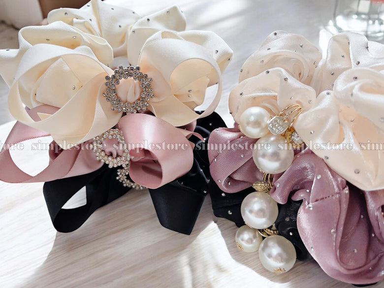 A186 - Dây buộc Delicate light gloss sense silk hair rope