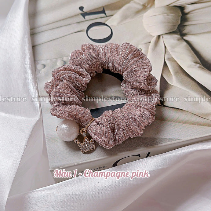 A215 - Dây buộc Mini daily bright silk yarn hair rope