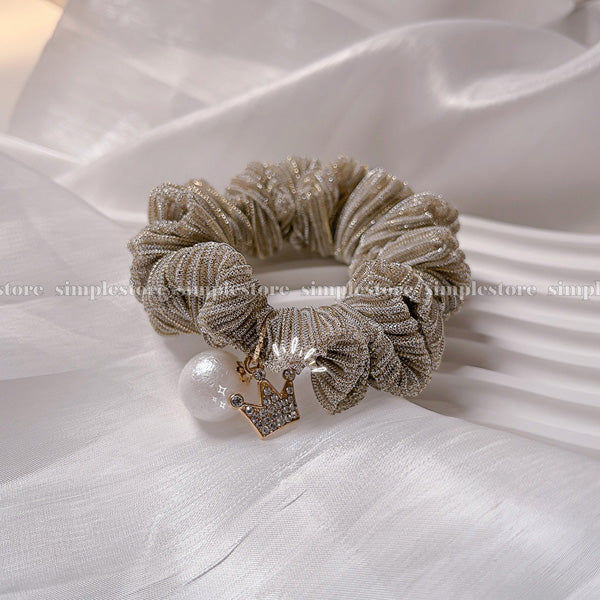 A215 - Dây buộc Mini daily bright silk yarn hair rope
