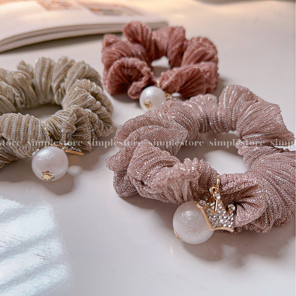 A215 - Dây buộc Mini daily bright silk yarn hair rope