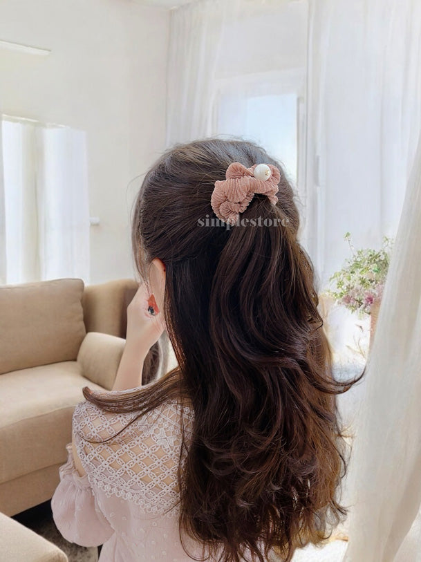 A215 - Dây buộc Mini daily bright silk yarn hair rope