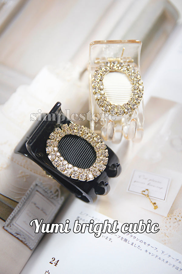 T22119 - Càng cua Yumi haircaught with premium bright cubic