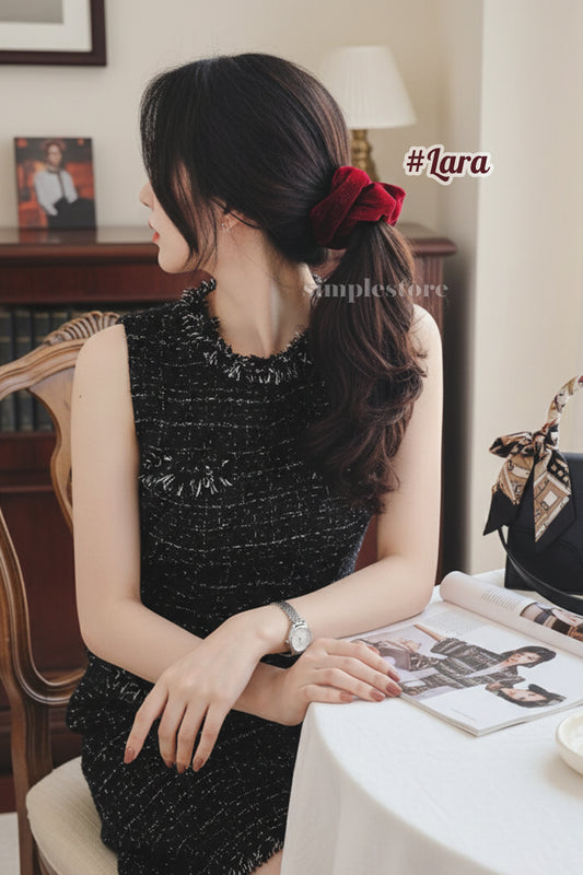 A213 - Dây buộc Lara premium velvet hair rope
