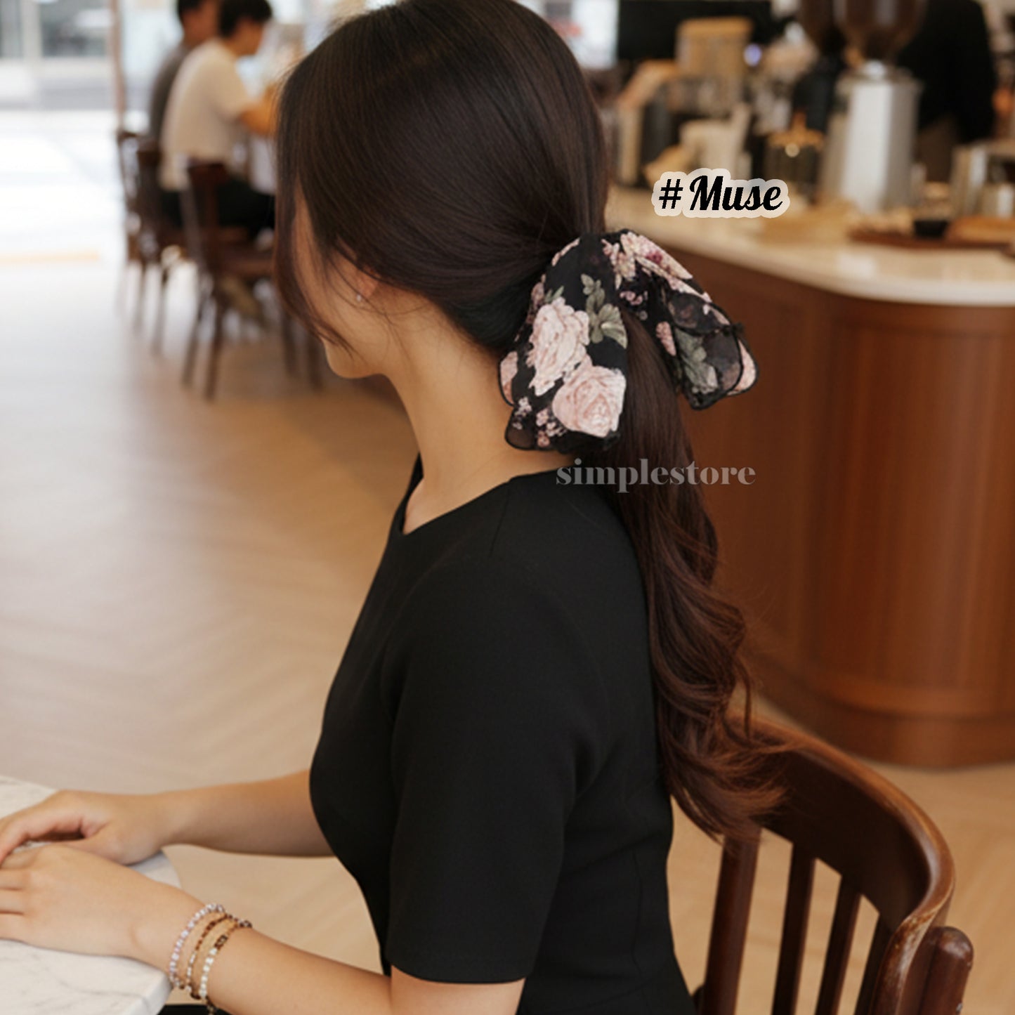 A164 - Dây buộc Muse flower hair rope