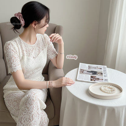 A211 - Dây buộc Cindy premium pearl yarn hair rope