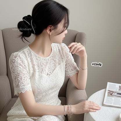 A211 - Dây buộc Cindy premium pearl yarn hair rope