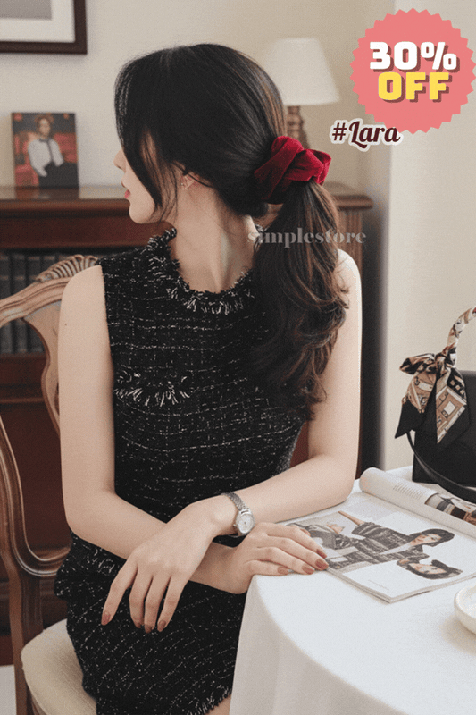 A213 - Dây buộc Lara premium velvet hair rope