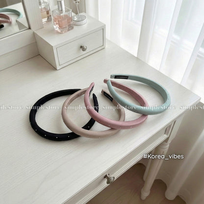 A235 - Bờm cài tóc Matte starry daily headband