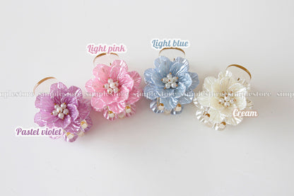 A189 - Càng cua Pastel Fritta flower Korea version haircaught