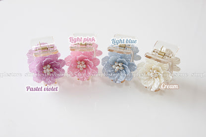 A189 - Càng cua Pastel Fritta flower Korea version haircaught