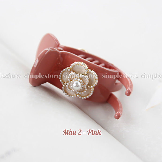 A195 - Càng cua Elegant Retro Camellia haircaught