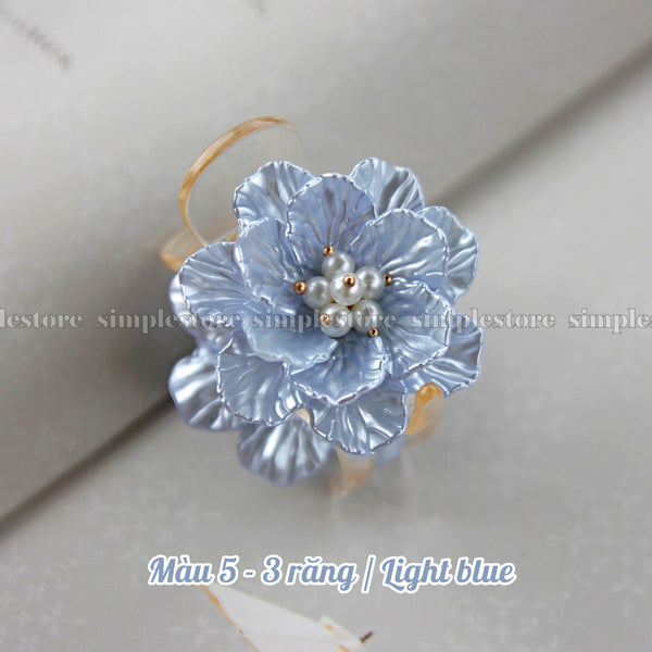 A219 - Càng cua Pastel Fritta flower Korea version haircaught
