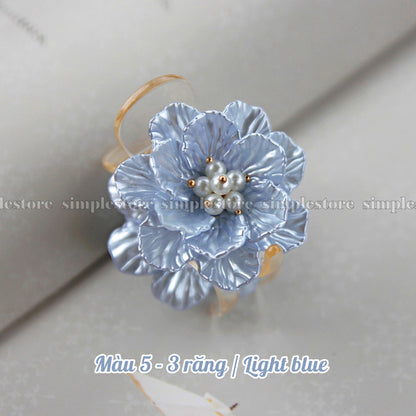 A219 - Càng cua Pastel Fritta flower Korea version haircaught