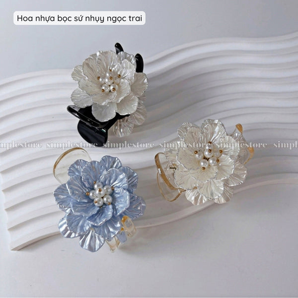A219 - Càng cua Pastel Fritta flower Korea version haircaught