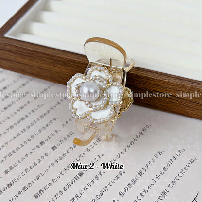A228 - [Size 3 răng] Càng cua Holly Camellia haircaught