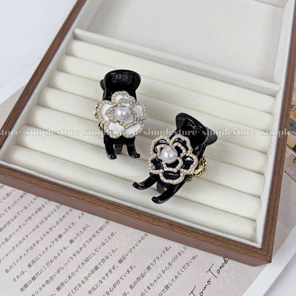 A228 - [Size 3 răng] Càng cua Holly Camellia haircaught