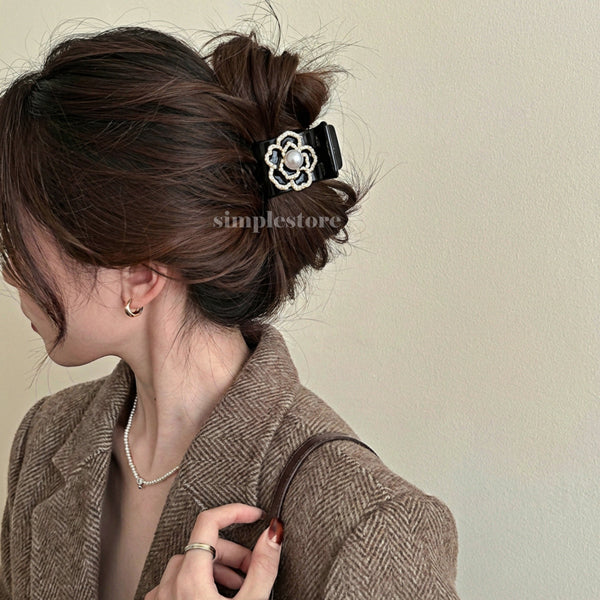A229 - [Size 5 răng] Càng cua Holly Camellia haircaught