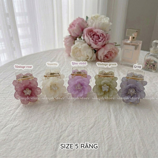 A247 - Kẹp càng cua La Rose blooming haircaught