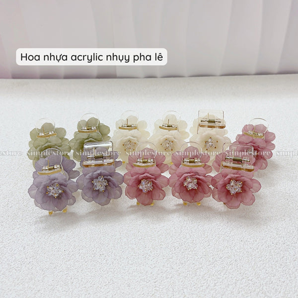 A247 - Kẹp càng cua La Rose blooming haircaught