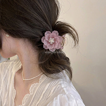 A247 - Kẹp càng cua La Rose blooming haircaught
