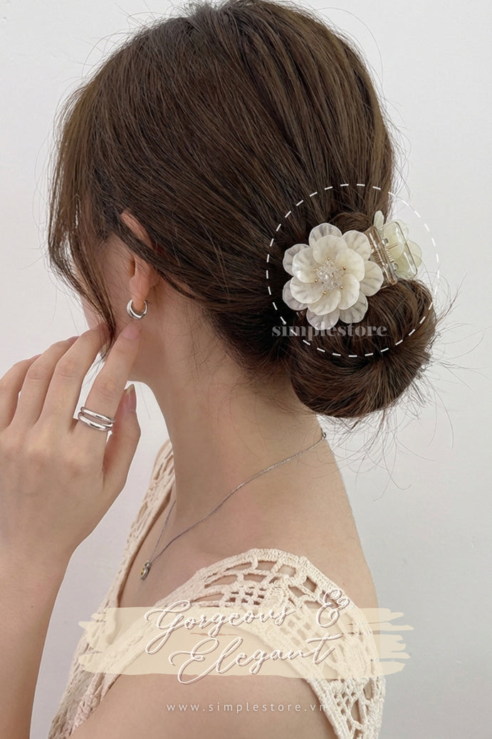 A247 - Kẹp càng cua La Rose blooming haircaught