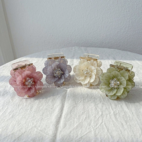A247 - Kẹp càng cua La Rose blooming haircaught