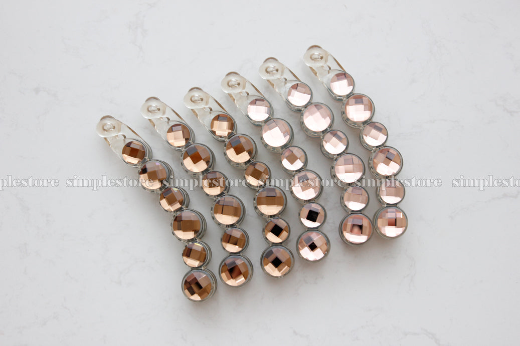 A230 - Cặp dọc Mocha crystal Banana pin (Queen size)