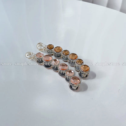 A230 - Cặp dọc Mocha crystal Banana pin (Queen size)