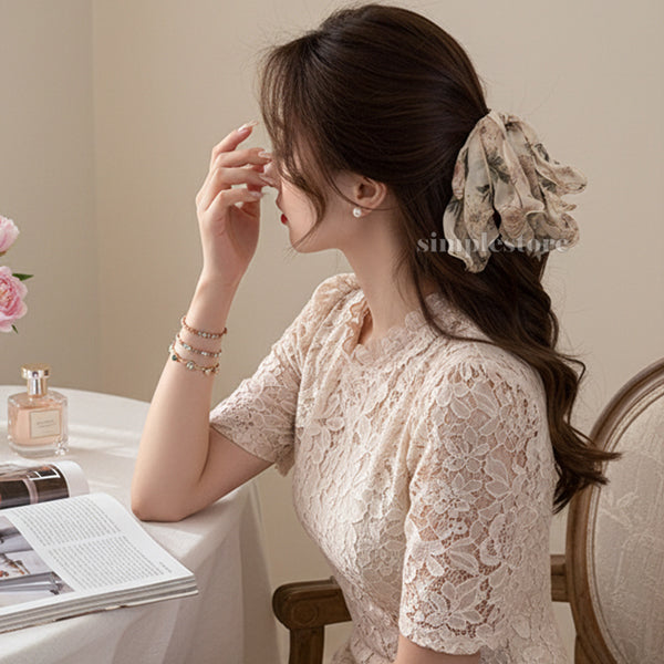 A164 - Dây buộc Muse flower hair rope