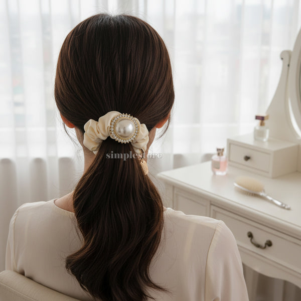 A182 - Dây buộc Donia bright pearl hair rope