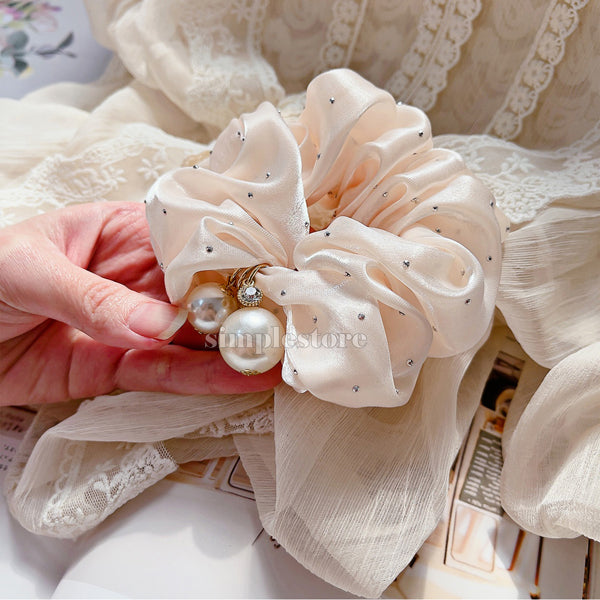 A186 - Dây buộc Delicate light gloss sense silk hair rope