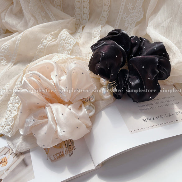 A186 - Dây buộc Delicate light gloss sense silk hair rope