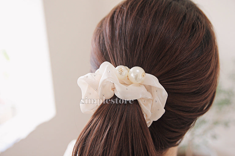 A186 - Dây buộc Delicate light gloss sense silk hair rope