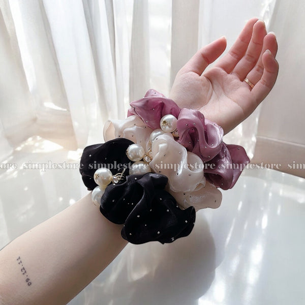 A186 - Dây buộc Delicate light gloss sense silk hair rope