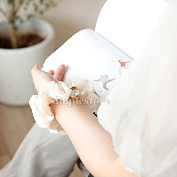 A186 - Dây buộc Delicate light gloss sense silk hair rope