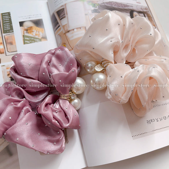 A186 - Dây buộc Delicate light gloss sense silk hair rope