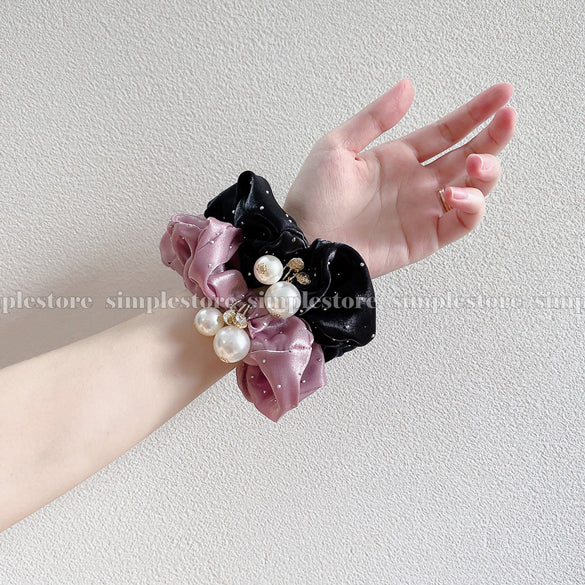 A186 - Dây buộc Delicate light gloss sense silk hair rope