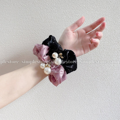 A186 - Dây buộc Delicate light gloss sense silk hair rope