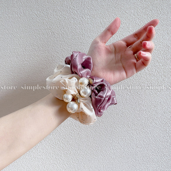 A186 - Dây buộc Delicate light gloss sense silk hair rope