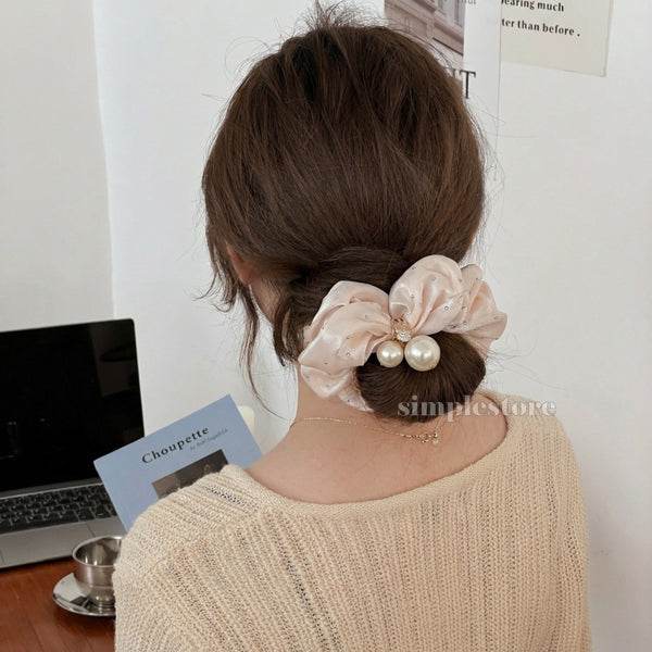 A186 - Dây buộc Delicate light gloss sense silk hair rope