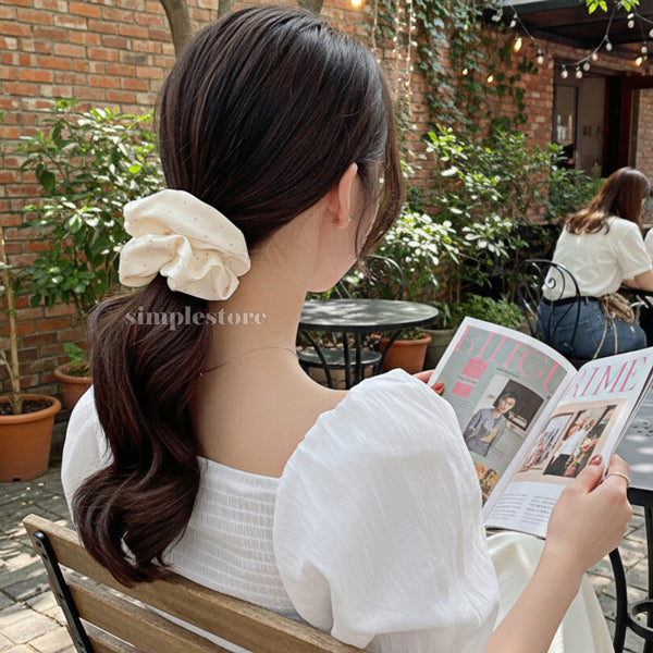 A188 - Dây buộc Matte starry daily hair rope