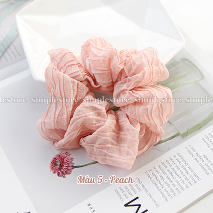 A191 - Dây buộc Feminine sheer cloud chiffon hair rope