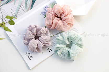 A191 - Dây buộc Feminine sheer cloud chiffon hair rope