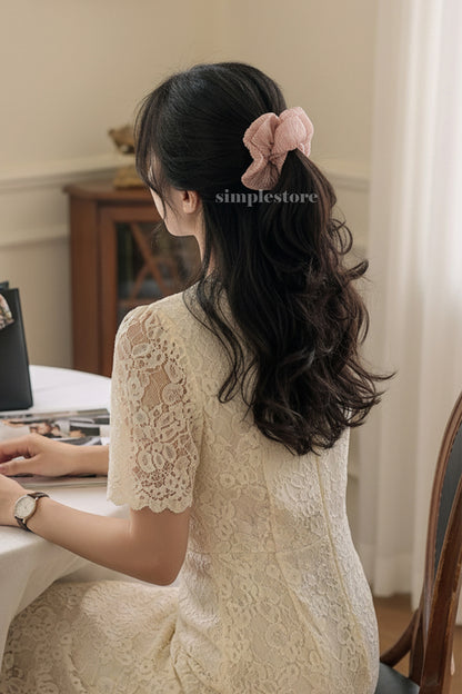 A203 - Dây buộc Daily bright silk yarn hair rope