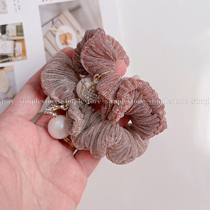 A215 - Dây buộc Mini daily bright silk yarn hair rope