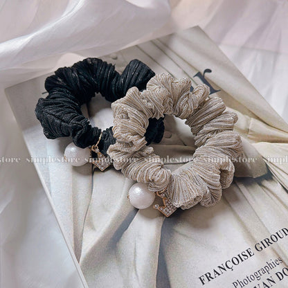 A215 - Dây buộc Mini daily bright silk yarn hair rope