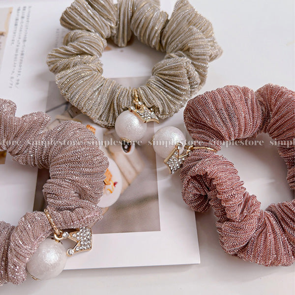 A215 - Dây buộc Mini daily bright silk yarn hair rope